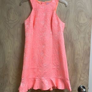 Lilly Pulitzer coral dress